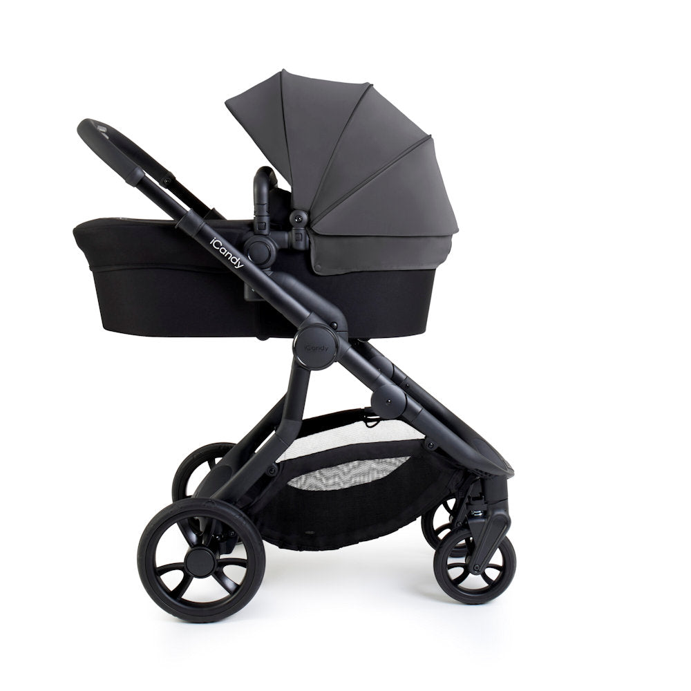 iCandy Orange 4 Stroller and Bassinet Complete Bundle - Fossil