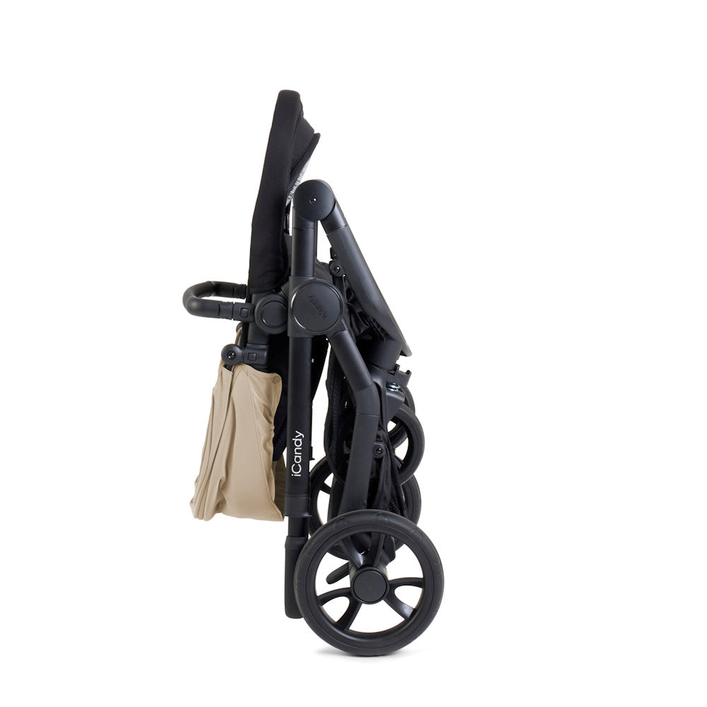 iCandy Orange 4 Stroller and Bassinet Complete Bundle - Latte