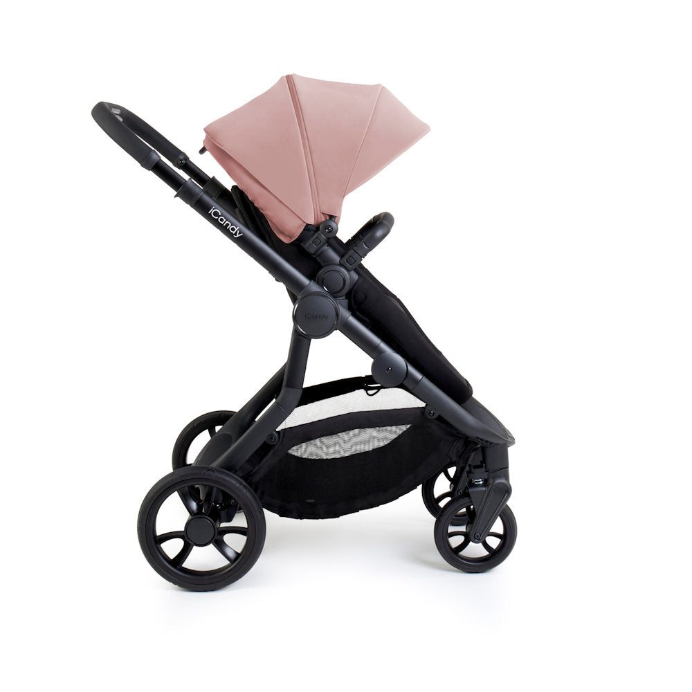 iCandy Orange 4 Stroller and Bassinet Complete Bundle - Rose