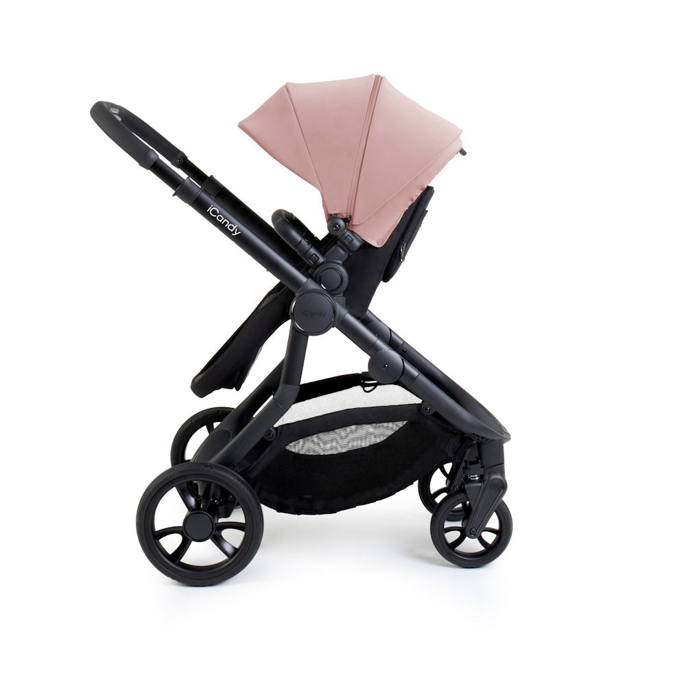 iCandy Orange 4 Stroller and Bassinet Complete Bundle - Rose