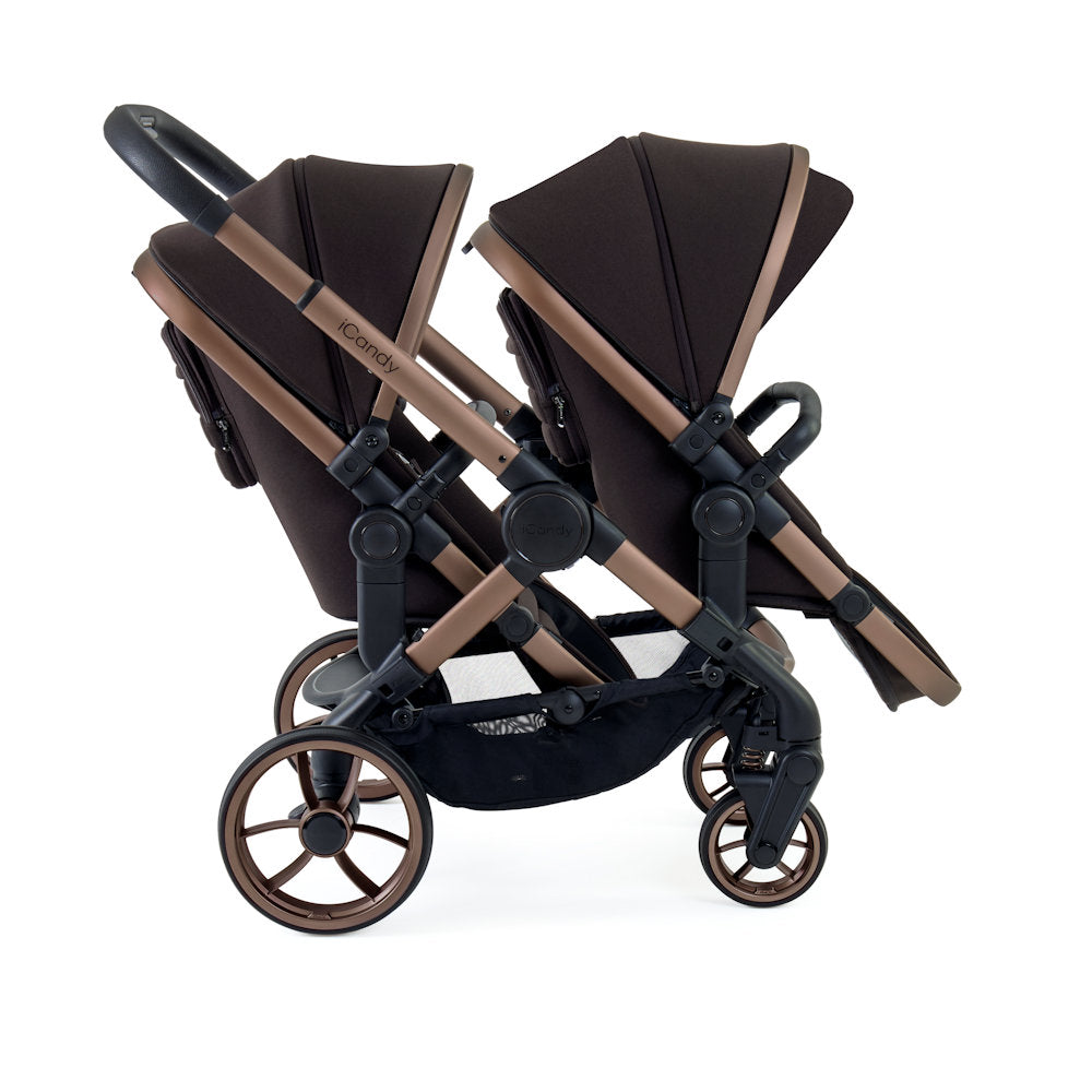 iCandy Peach 7 2nd Seat Fabric - Pecan