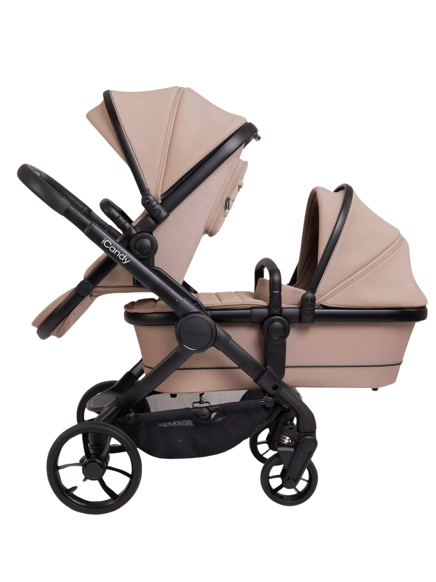 iCandy Peach 7 Double Stroller and Bassinet