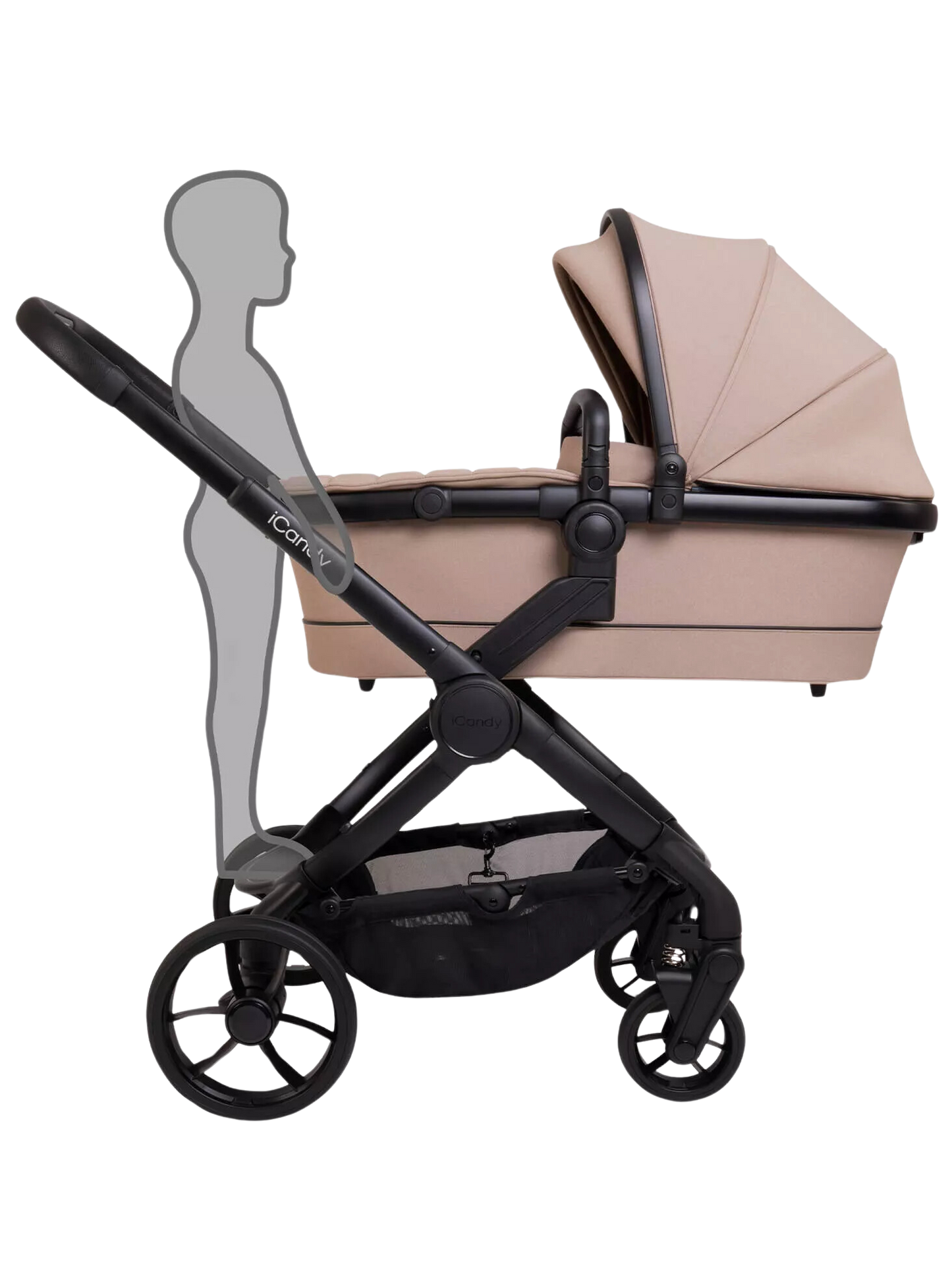 iCandy Peach 7 Single Stroller and Bassinet - Cookie