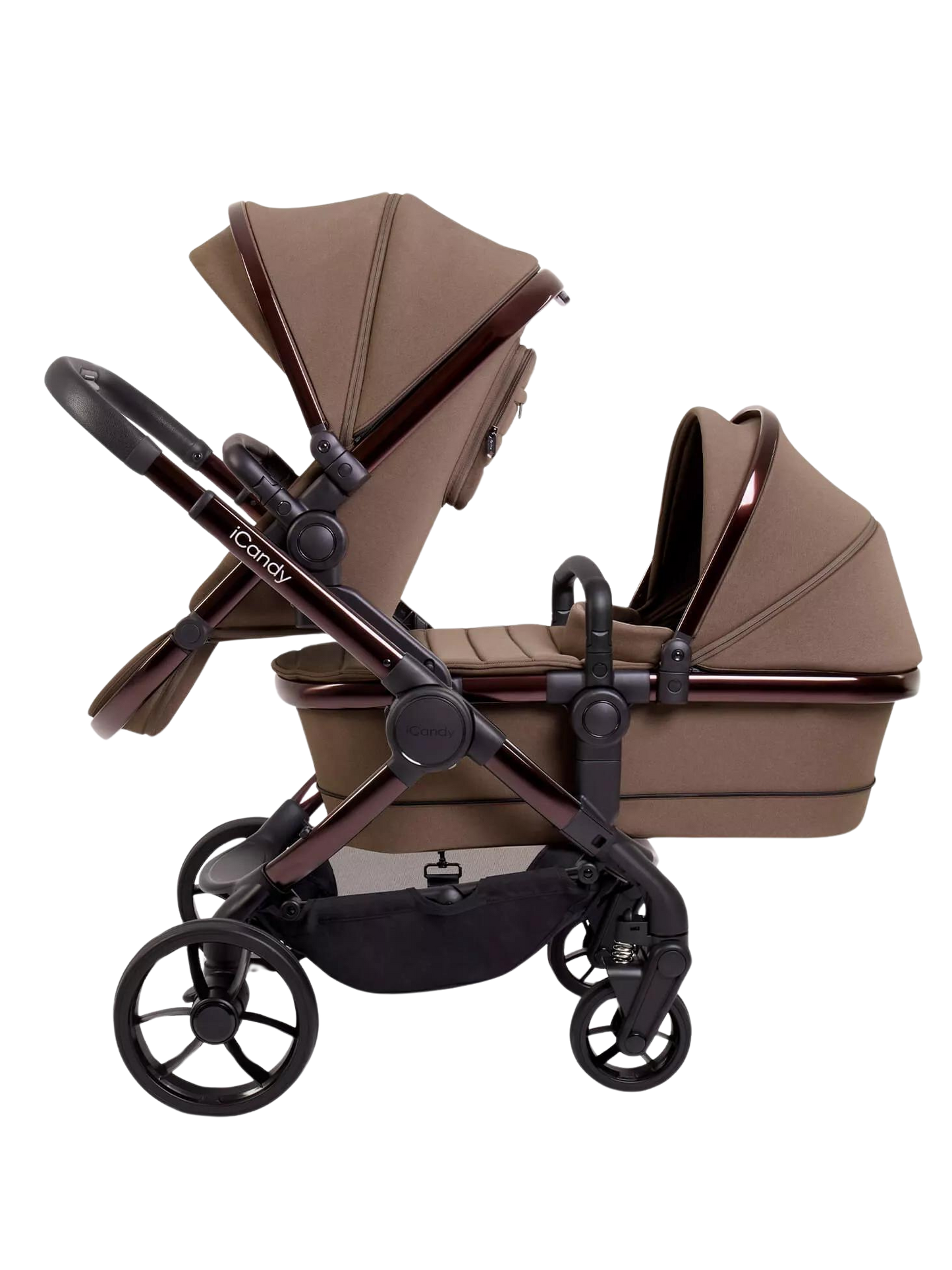 iCandy Peach 7 Double Stroller and Bassinet - Coco