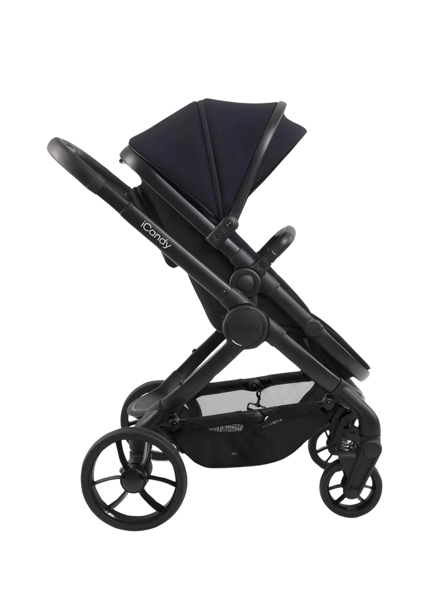 iCandy Peach 7 Single Stroller and Bassinet - Black