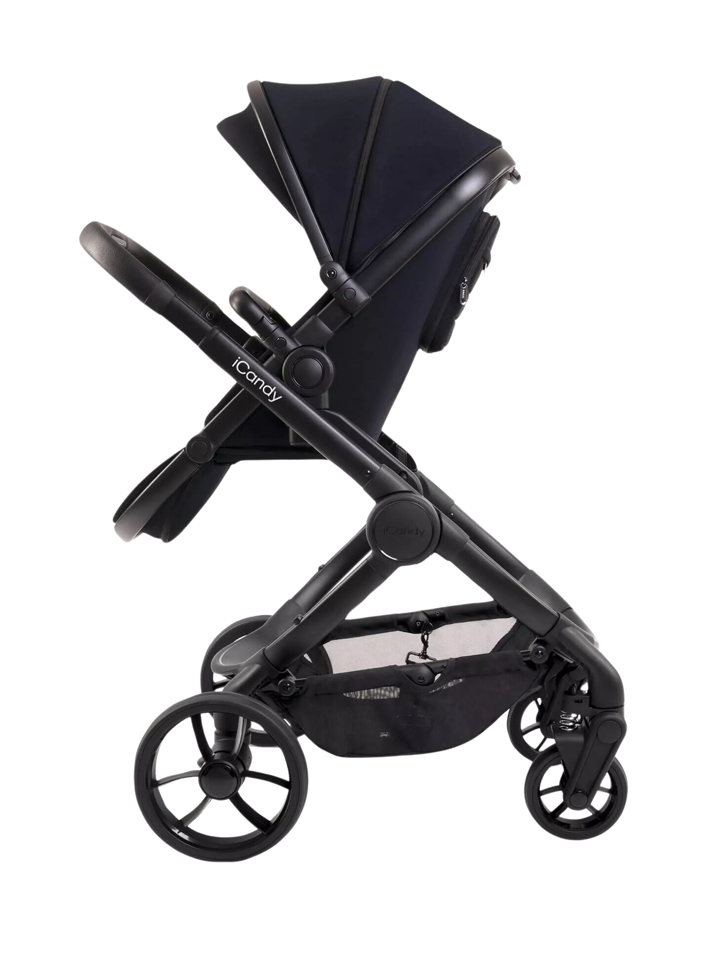 iCandy Peach 7 Single Stroller and Bassinet - Black