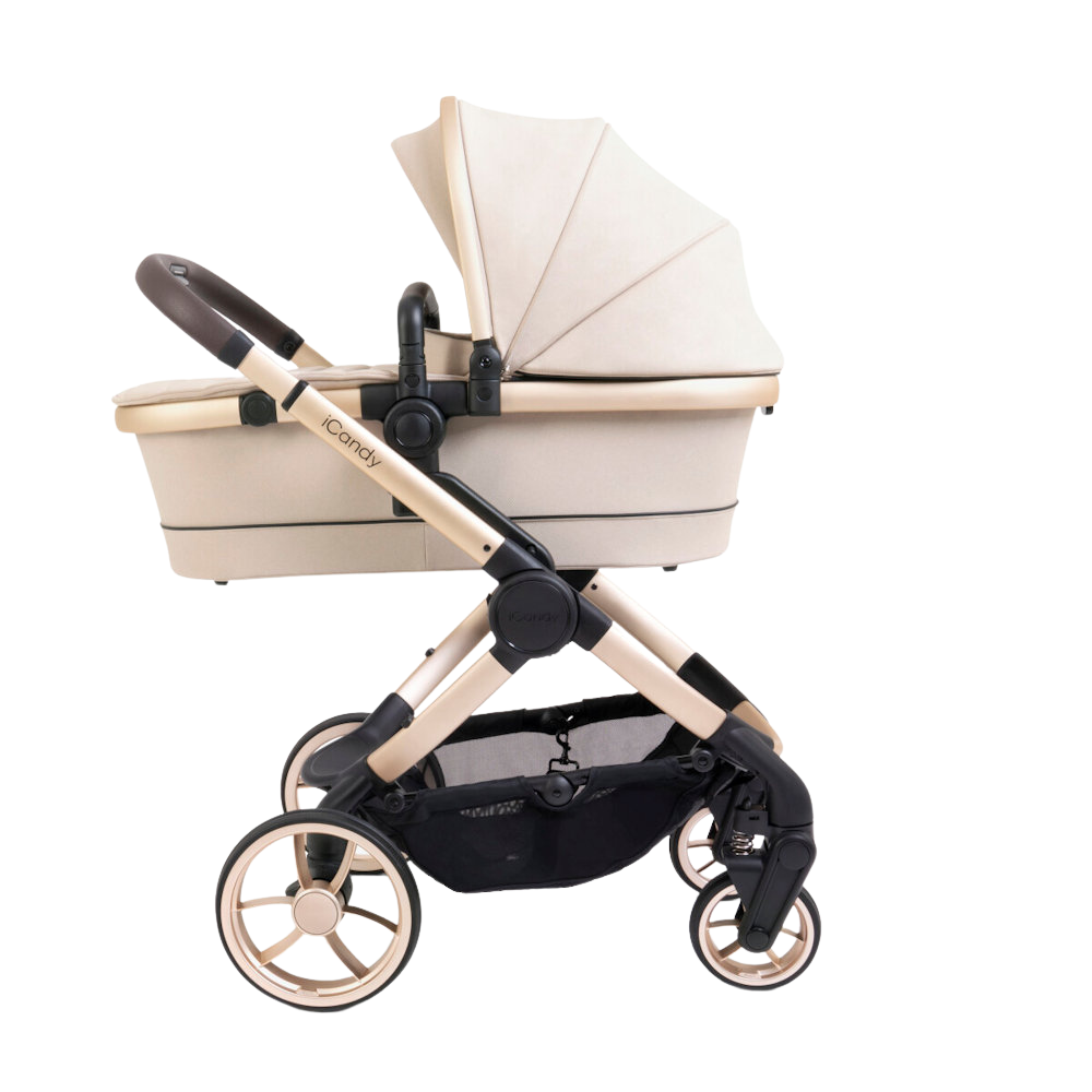 iCandy Peach 7 Bassinet Stroller in Biscotti – Luxury Meets Style iCandy Peach 7 Bassinet Stroller in Biscotti – Luxury Meets Style