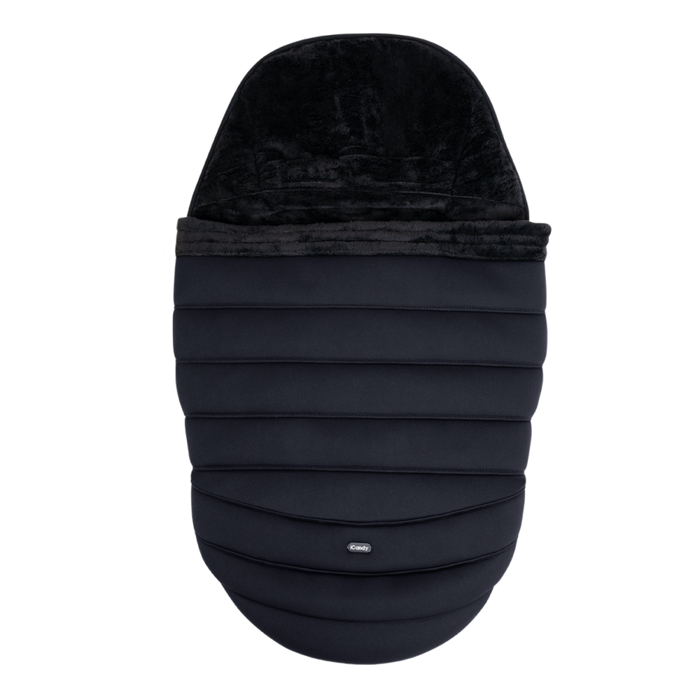 iCandy Peach 7 Footmuff - Black