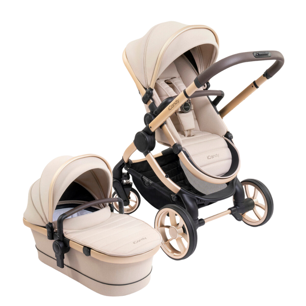iCandy Peach 7 Bassinet Stroller in Biscotti – Luxury Meets Style