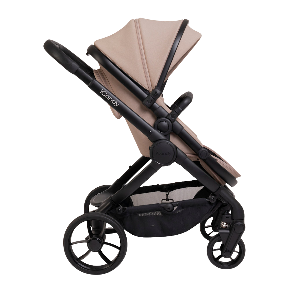 iCandy Peach 7 Stroller and Bassinet Complete Bundle Cookie