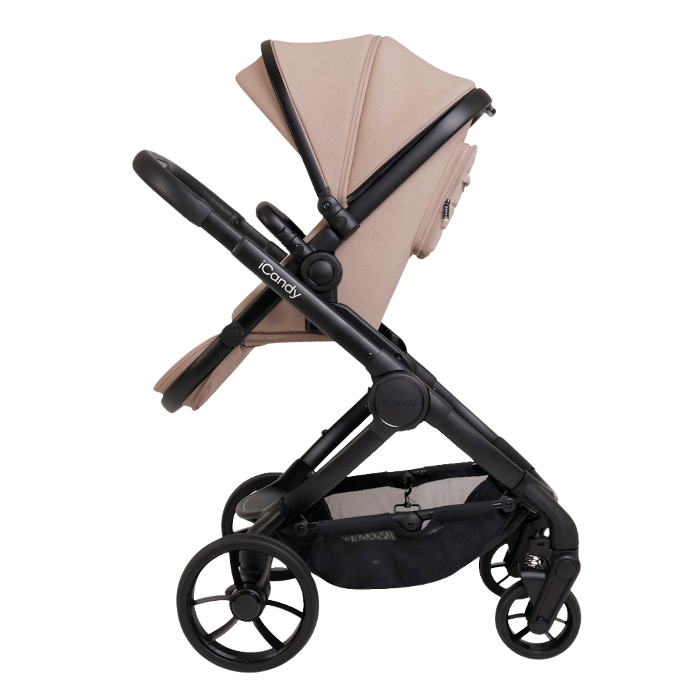 iCandy Peach 7 Stroller and Bassinet Complete Bundle Cookie