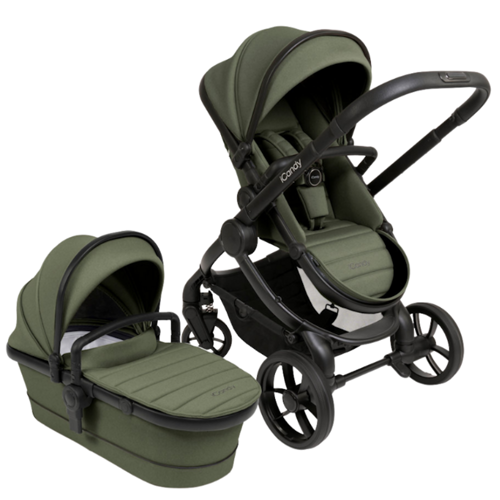 iCandy Peach Stroller & Bassinet in Ivy