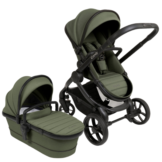 iCandy Peach Stroller & Bassinet in Ivy