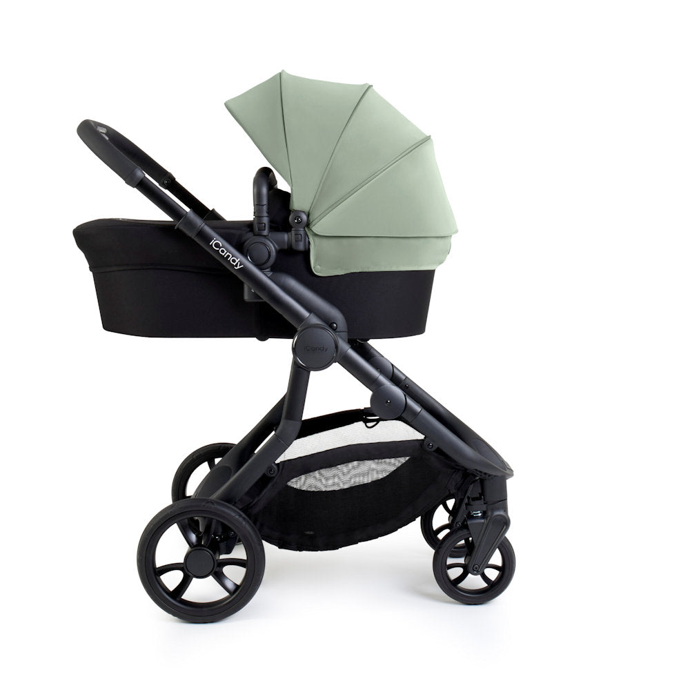 iCandy Orange 4 Stroller and Bassinet Complete Bundle - Pistachio