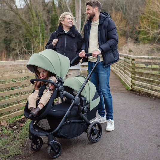 iCandy Orange 4 Stroller and Bassinet Complete Bundle - Black Edition