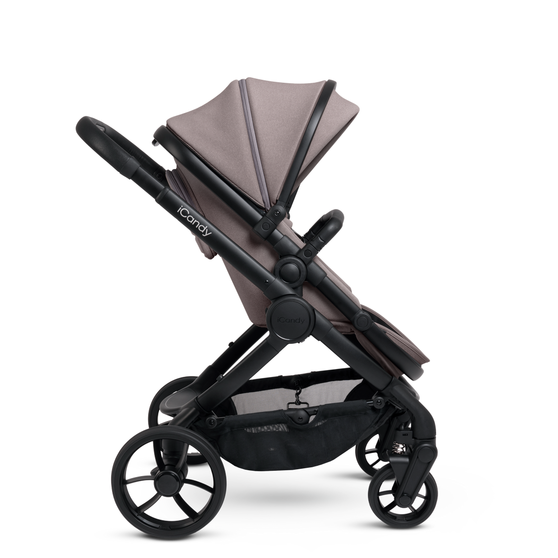 iCandy Peach 7 Stroller and Bassinet Complete Bundle - Porcini